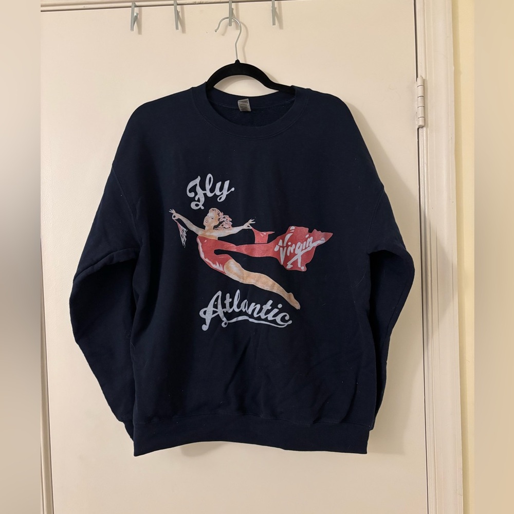 Vintage Style Virgin Atlantic Crewneck - Size L